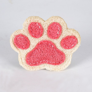 Natural Eco-Friendly Loofah <b>Cat</b> <b>Toy</b>-<b>Interactive</b> Chew Stick & Paw Shape for Teeth Grinding - Product Image 6