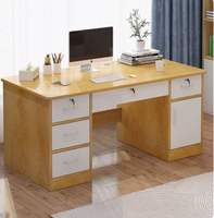 Verrouillable bureau maison ordinateur bureau Simple établi avec tiroir bureau personnel bureau bureau et chaise combinaison en gros