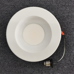 12 Gói trang bị thêm dẫn ánh sáng lõm 6inch 15W Đen vách ngăn <span class=keywords><strong>TRIM</strong></span> Dimmable có thể ánh sáng không khí chặt chẽ IC đánh giá - Product Image 2