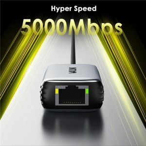 Convertidor de Red Cableado WAVLINK NWU340G de 5 Gbps con Buenos Comentarios, Adaptador USB-C a RJ45 Gigabit Ethernet, Concentrador de Red - Product Image 5