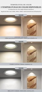 Downlight LED Empotrable Inteligente con Control por APP, Temporizador, Atenuación y Alerta de Fallos, Directo de Fábrica para Centros Comerciales, Estacionamientos y Hospitales - Product Image 6