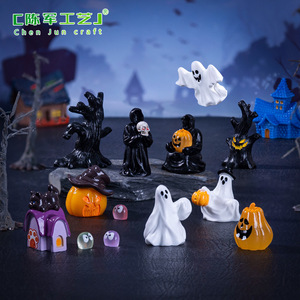 Chenjuns transfronterizo nuevo Halloween muerte Dios fantasma estatuilla, Micro-Paisaje Diy accesorios decorativos, Mini escritorio pequeño Orn - Product Image 2