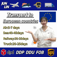 Los 10 Mejores Transitarios de Carga Aérea y Express Baratos de JUNLIN de China a Europa, Alemania, Francia, Italia con Servicios de Almacenamiento DDU DDP Alibaba