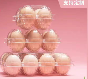 Venta al por mayor desechable transparente PET plástico Concha blister pollo <span class=keywords><strong>huevos</strong></span> cajas bandejas codorniz huevo bandeja contenedor <span class=keywords><strong>caja</strong></span> - Product Image 2
