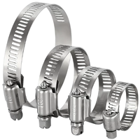 Collier de serrage double en acier inoxydable de style métrique, fabriqué en Chine, avec longue garantie, pour applications minières