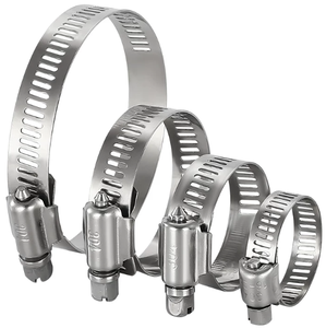Collier de serrage double en acier inoxydable de style métrique, fabriqué en Chine, avec longue garantie, pour applications minières - Product Image 2