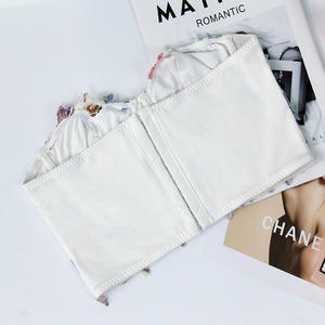 Top Modellante Sexy da Donna con Corsetto e Pizzo Ricamato a Farfalla, Intimo Senza Maniche, Fornitore OEM, Vendita all'Ingrosso, Esportazione, Regolabile - Product Image 3