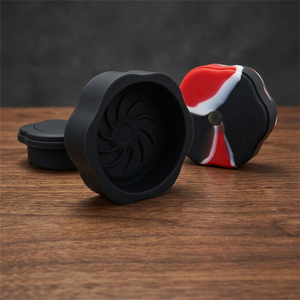 Food Grade Silicone Grinder Manual Dry <b>Herb</b> Tobacco Grinder Portable <b>Smoking</b> Accessories Wholesale - Product Image 4