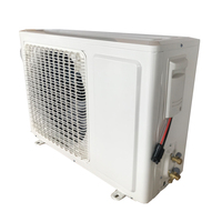 Climatisation solaire hybride à onduleur DC, capacité de chauffage 9000 BTU et 10000 BTU, système split avec efficacité énergétique de 80-90%, COP 5.2