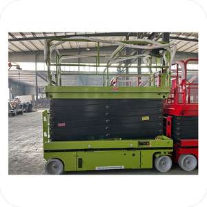 4-18 מ 'שטח מחוספס שטח עצמי מונע מסלול מספריים להרים חשמלי הידראולי נייד הרמת פיגום עבודה atv - Product Image 4