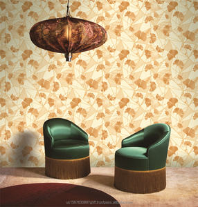 Chinoiserie hoja Mural Vintage papel tapiz sala de estar restaurante decoración 3D papel tapiz moderno en relieve autoadhesivo revestimiento de paredes - Product Image 5