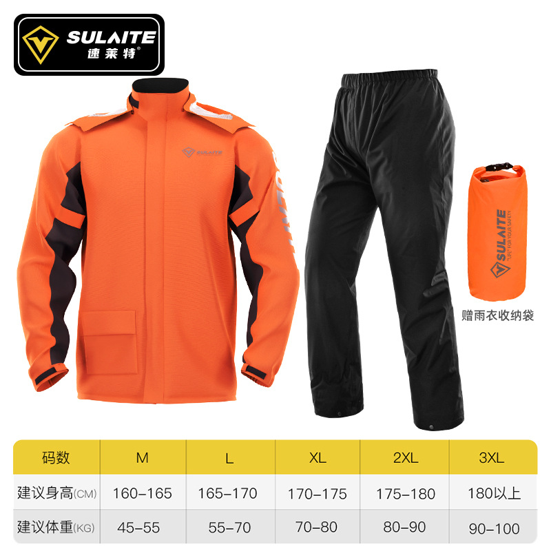 0901 raincoat orange