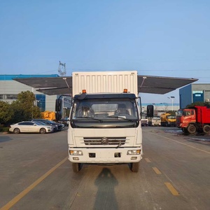 Camion Dongfeng 4x2 à benne ouvrante, camion <span class=keywords><strong>atelier</strong></span> à auvent hydraulique extensible pour l'entretien mobile et le transport d'équipements - Product Image 2
