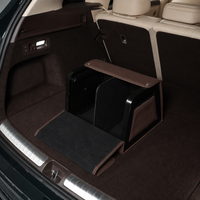Boîte de rangement de coffre de voiture universelle de luxe, coque rigide en ABS, cuir PU, pliable, organisateur pour SUV/MPV, accessoires intérieurs de voiture