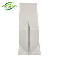 Papier d'art en carton dur recyclable avec logo personnalisé boîtes de papier d'estampage pour cadeau boîtes cadeaux pliantes de luxe à fermeture magnétique