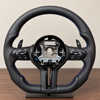 Volant pour BMW en cuir style M Sport F30 F10 E90 F20 F32 F22 F36 E70 F15 F25 M3 M5 E87 E71 E91 Pièces de voiture modifiées sur mesure