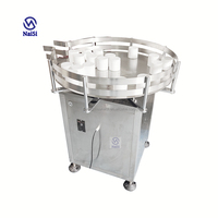 Automatische Plastik glas Haustier flasche Runde Rotary Unscrambler Flasche Sortieren Plattenspieler Fütterung tisch für Verpackungs linie