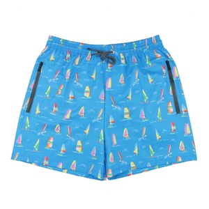 Traje de Baño de Secado Rápido para Hombre con Logotipo Personalizado, Pantalones Deportivos Estampados, Diseño de Cuadros, Estilo Urbano, Bikini de Playa - Product Image 4