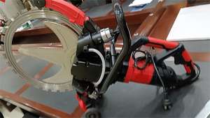 HJ296 Scie à anneau électrique portable Scie à anneau de coupe de béton au diamant à haute fréquence - Product Image 4