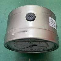 Manomètre à bain d'huile en acier inoxydable 316, 4'' à montage inférieur, 0-40 MPa, haute précision EN837-1, garantie 1 an, large gamme d'applications