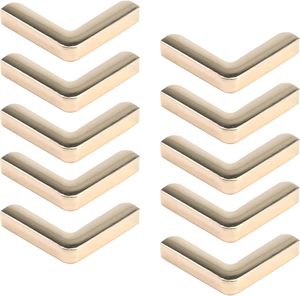 Pastlla Pcs Metal Purse <b>Corner</b> Bags Handbags Clip Edges Bag <b>Corner</b> Clip <b>Corner</b> Decorative Protector Cover Bag Hardware Accessori - Product Image 1