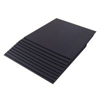 Feuille de plastique PEHD vierge, imperméable, autolubrifiante et anticorrosion, anti-âge, épaisseur 10 mm, 1220x2440 mm, couleur