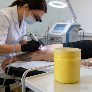 브랜드 창립 무료 테스트 팩 90% 무통 문신 크림 문신 용품, 아트 & 문신 스튜디오 전문가를 위한 PMU 애프터케어 - Product Image 4