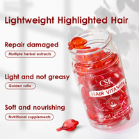 Huile Essentielle CSK Marocaine pour Cheveux Roux : Capsules Nourrissantes pour l'Amélioration du Brillance et de la Couleur des Cheveux - Personnalisation