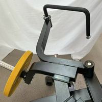 Máquina de Ejercicios para Pectorales Inclinada con Carga de Placas, Construcción de Acero Resistente, Segura para Entrenamiento de Espalda y Brazos, Diseño Hammer Strength