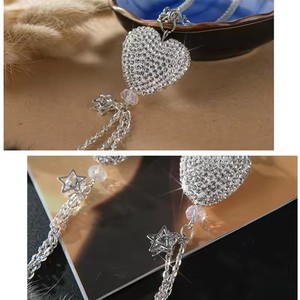 Fashion Car View Mirror Hanging Pendant Auto Home Decor Lucky Vehicle Ornament Mini Car <b>Accessory</b> <b>Interior</b> Hanging for Girls - Product Image 5