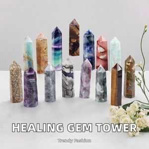 Torre de Cristal de Prehnita Rutilada de Alta Calidad para Decoración del Hogar, Gema Curativa en Oferta - Product Image 2