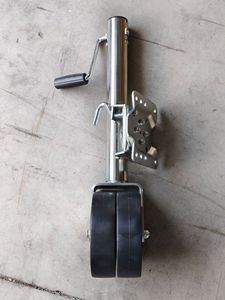 Cric de <span class=keywords><strong>remorque</strong></span> à manivelle latérale de style américain 2000 LBS, <span class=keywords><strong>roue</strong></span> double de <span class=keywords><strong>8</strong></span> <span class=keywords><strong>pouces</strong></span>, déplacement de 10 <span class=keywords><strong>pouces</strong></span> - Product Image 6