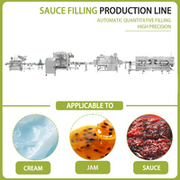 Ligne de production automatique de remplissage de bouteilles en verre et de bouchage sous vide avec scellage à la vapeur