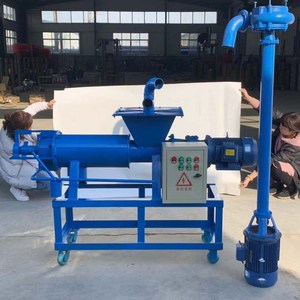 Efficiente pollo sterco di vacca e di maiale letame macchina di disidratazione, sterco di vacca Fecale disidratatore - Product Image 2