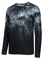 Chemise de pêche avec design GRATUIT, sublimation, maille respirante, manches longues, col polo, protection solaire UPF 50+, séchage rapide, polyester, pour l'extérieur