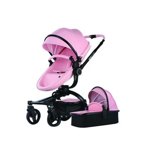 Poussette de luxe pour bébé Purorigin, pliable 3 en 1, légère, en alliage d'aluminium, système de transport pour les bébés de 6 mois à 3 ans - Product Image 4