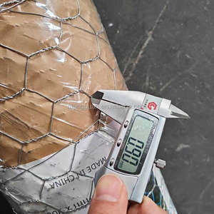 Tela de arame para galinheiro/pollo coop recinto di filo di ferro/pvc di ferro esagonale wire mesh rotolo - Product Image 1