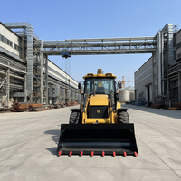 MYO JCB 4CX Nouvelle mini-pelleteuse-chargeuse diesel pas chère à vendre avec marteau briseur