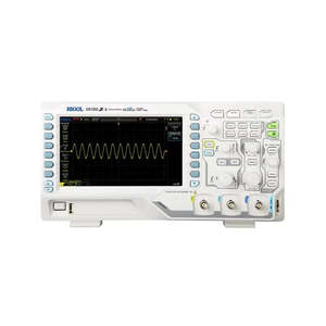 ออสซิลโลสโคปดิจิตอล Rigol DS1202Z-E 200MHz สองช่องสัญญาณ 1 GSa/s อัตราการสุ่มตัวอย่าง ความละเอียด 8 บิต แสดงผลรูปคลื่น วัดค่าสัญญาณ - Product Image 1