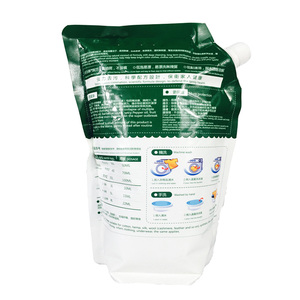 Chất Lượng Cao Pet & Pe Đứng Túi Bên Vòi Pouch Biểu Tượng Tùy Chỉnh Chất Lỏng <span class=keywords><strong>Doypack</strong></span> Bao Bì Tay Xà Phòng Giặt Chất Tẩy Rửa Nước Trái Cây Sữa - Product Image 3