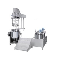 Mélangeur sous vide homogénéisant et émulsifiant industriel Apvo pour liquides alimentaires, machine automatique haute capacité (5-3000L) en acier inoxydable