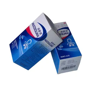Eco custom private label sbiancamento dei denti essenza liquido orale stampa a colori medicina gesso imballaggio scatola di farmaci antiprurito