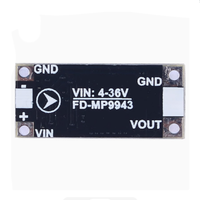 Module d'alimentation abaisseur MP9943 pour maquettes d'avions, courant maximal BEC 3A, entrée DC4-36V, sortie DC3.3/5V
