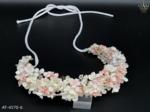 AT-4570-6 Fábrica al por mayor Joyería personalizada Tiara de lujo Diadema floral Piedra Ropa DE BODA Accesorios nupciales para el cabello Mujer - Product Image 3