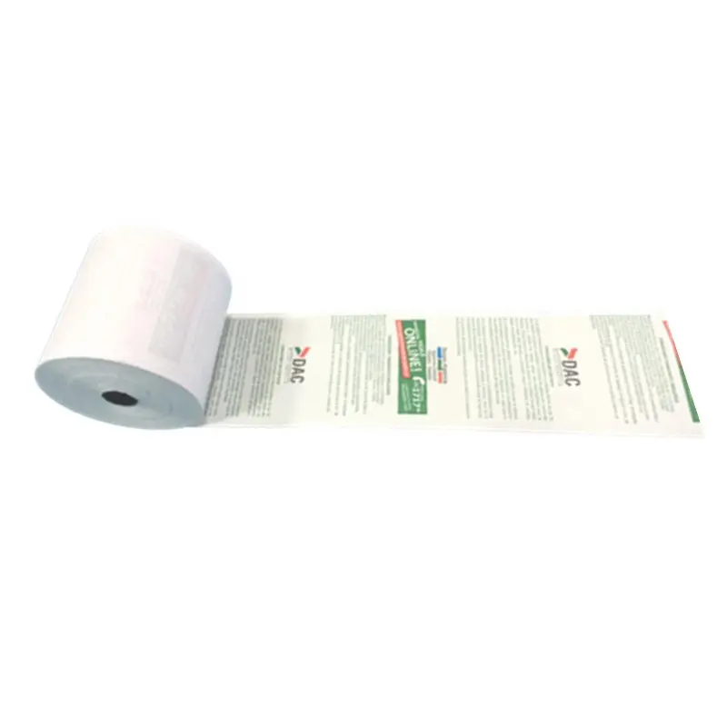 Rolo de papel térmico 57x40mm Thermal-Paper-Rolls-80x80, inclinação de papel 80x80