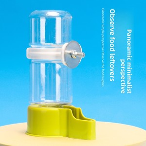 Abreuvoir automatique pour oiseaux en plastique avec des bols ronds transparents de 140 ml, grande capacité pour les perroquets, les pigeons et les stérimands - Product Image 4
