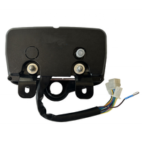CG125 Speedometer sepeda Motor Kmh, Odometer Motor tampilan LED Digital 13000RPM Tachometer untuk HONDA