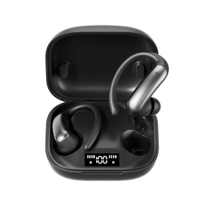 หูฟัง TWS แบบขายส่ง หูฟังไร้สาย บลูทูธเวอร์ชั่น 6.0 หูฟังสเตอริโอไร้สายแท้ สำหรับวิ่ง พร้อมไฟ LED กันน้ำระดับ IPX5 ชุดหูฟัง OWS - Product Image 1