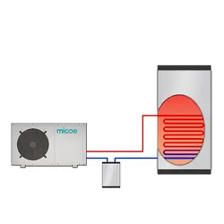 เครื่องทำน้ำ<span class=keywords><strong>ร้อน</strong></span>แบบปั๊มความร้อน Micpe R410a ระบบอัจฉริยะ ทนอุณหภูมิสูง ใช้ไฟฟ้า สำหรับทำ<span class=keywords><strong>น้ำ</strong></span><span class=keywords><strong>ร้อน</strong></span>ในห้อง<span class=keywords><strong>น้ำ</strong></span> - Product Image 2