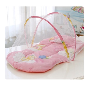 Baby Mosquito Net Tent, Kids <b>Single</b> <b>Bed</b> Cot Tent Crib for Indoor Outdoor Home Travel <b>Camping</b> Blue - Product Image 6